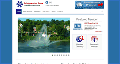 Desktop Screenshot of bridgewaterchamber.com